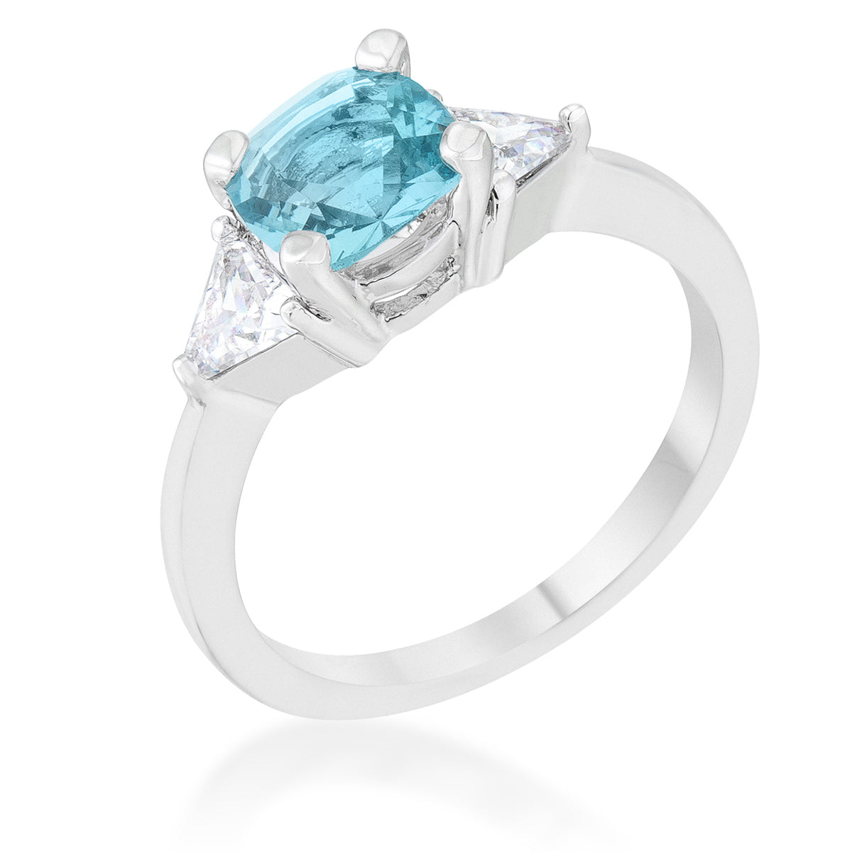 Avera Shonda 1.8ct Cushion Cut Cubic Zirconia Classic Statement Ring