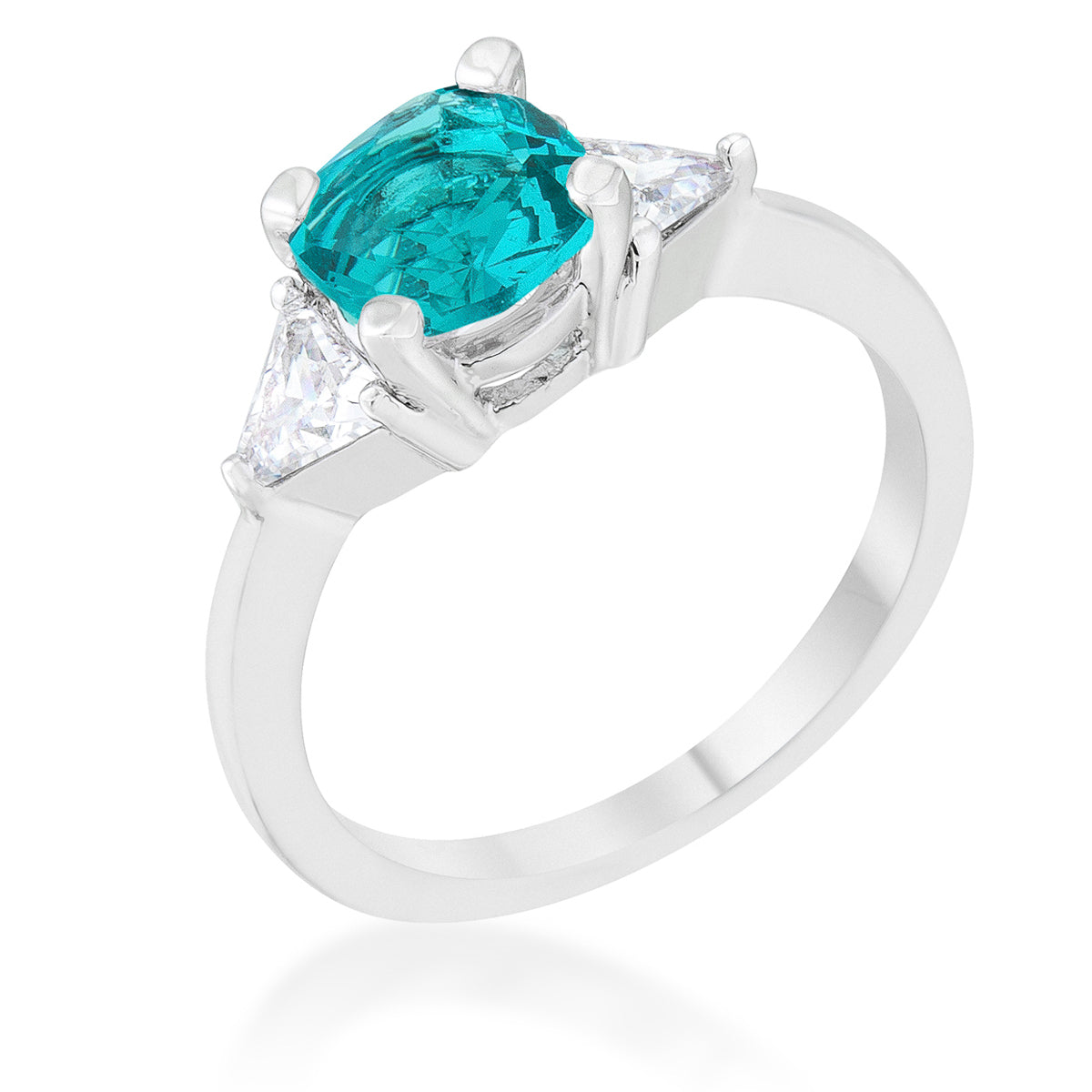 Avera Shonda 1.8ct Cushion Cut Cubic Zirconia Classic Statement Ring