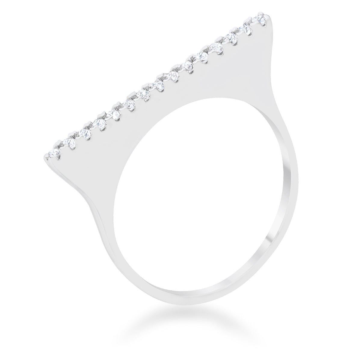 Avera Karolina 0.2ct Cubic Zirconia Contemporary Simple Ring