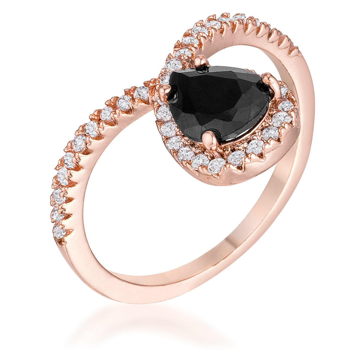 Avera 1.5Ct Chevron Ring With Cubic Zirconia
