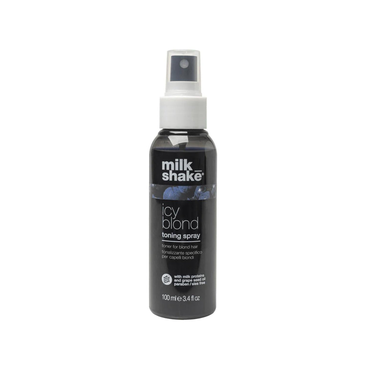 milk_shake Icy Blond Toning Spray for Blond Hair - 100ml, Toning and Color-Enhancing Properties
