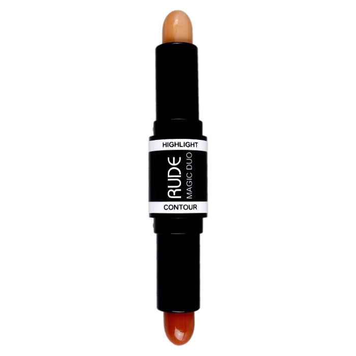 RUDE Magic Duo Highlight & Contour - Dark