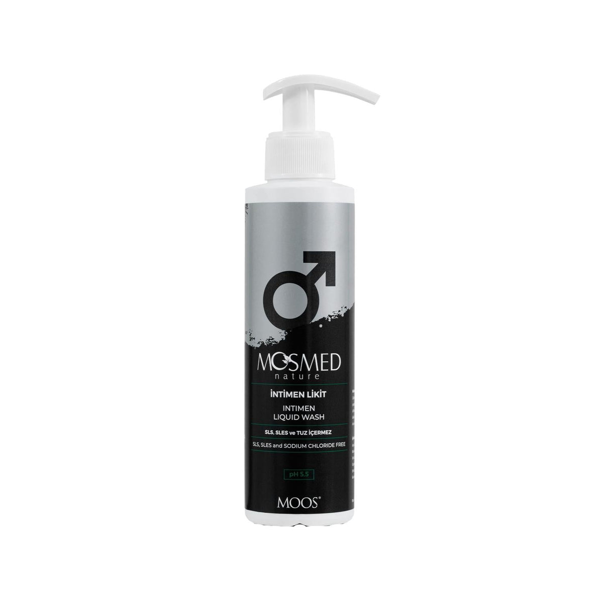 Moos Intimate Liquid pH 5.5 - Gentle Hygiene for Sensitive Areas, 200ml