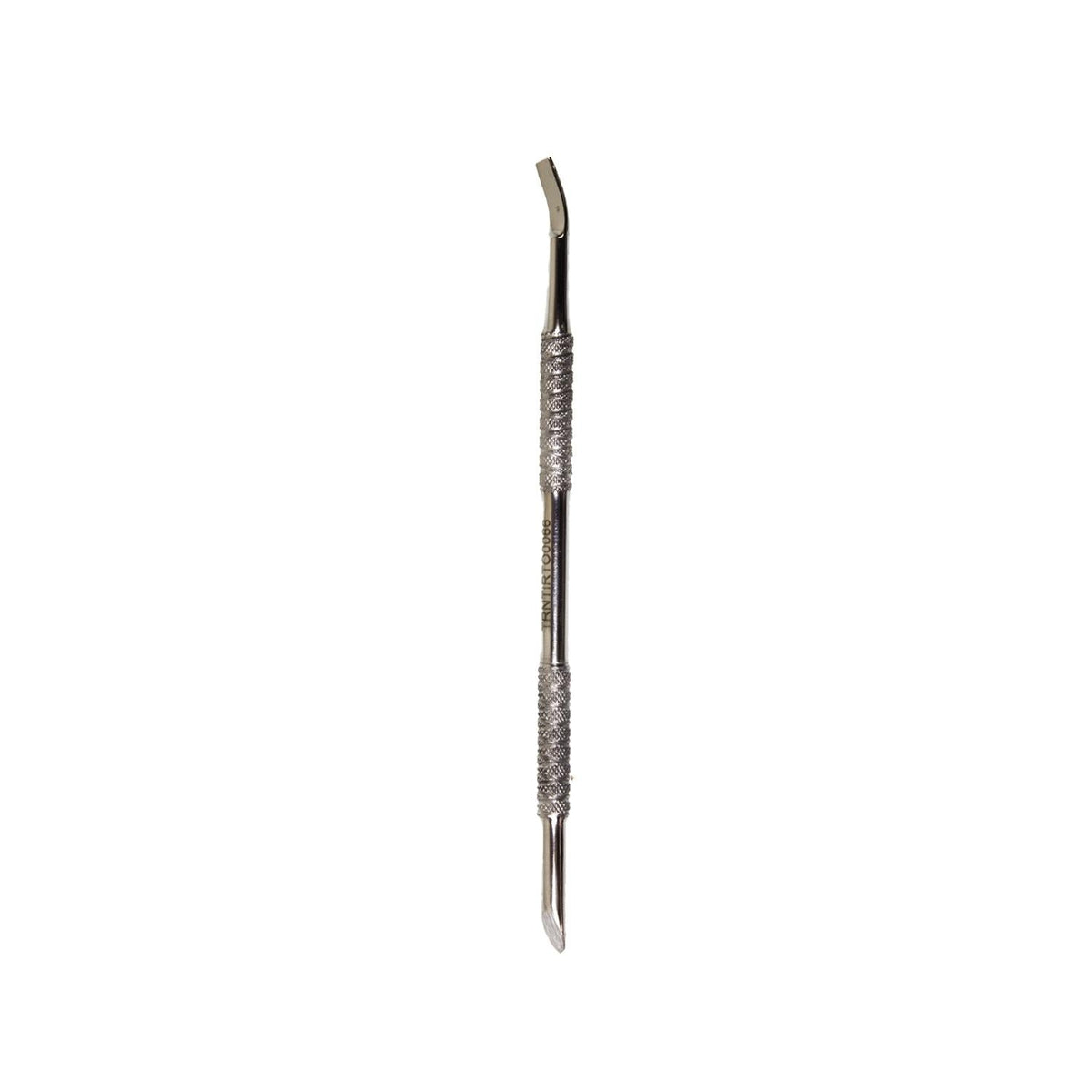 Trina Stainless Steel Cuticle Pusher: Professional Nail Care Tool for Manicures & Pedicures - Durable, Ergonomic Design for Precise Cuticle Maintenance