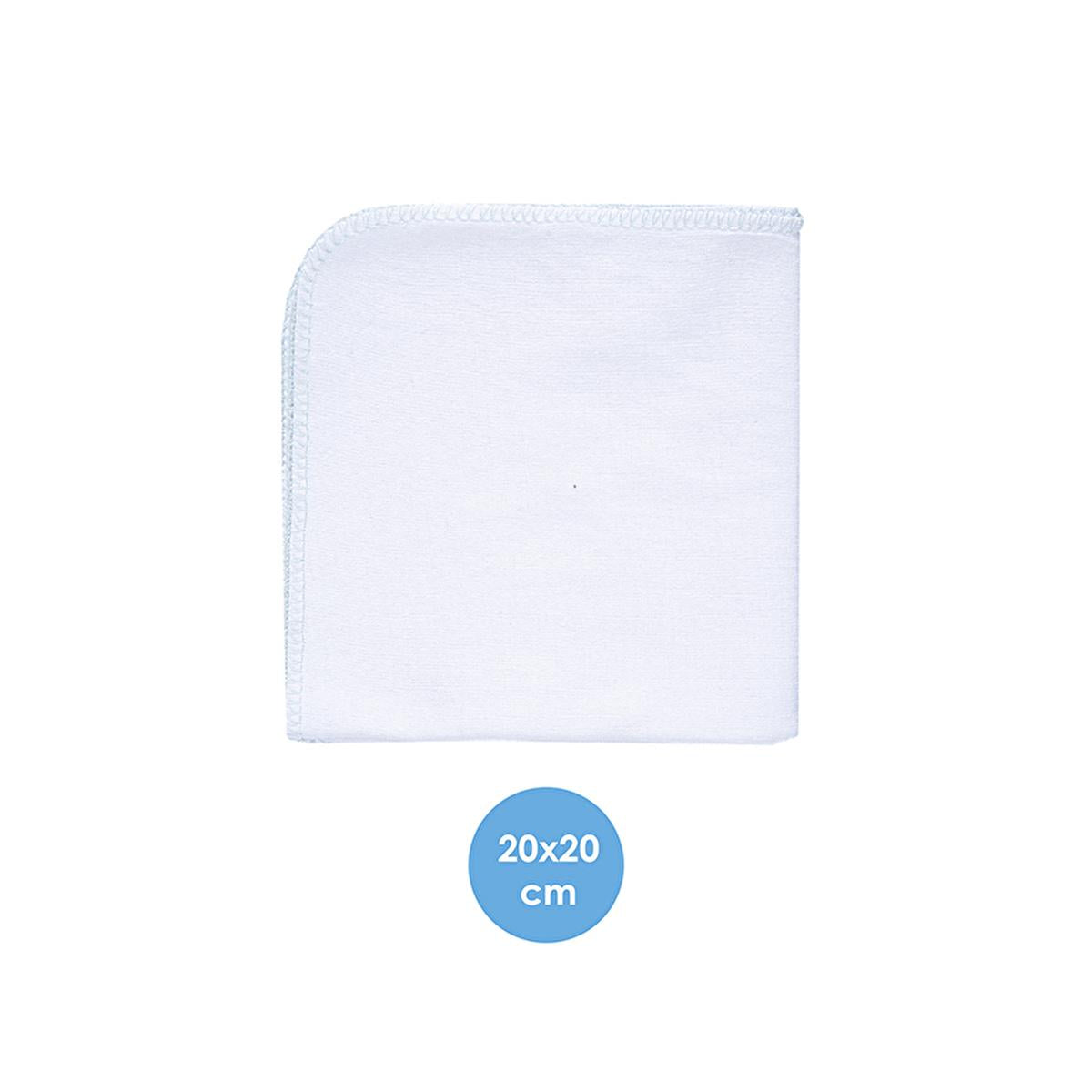 Babyjem Baby Bib - 10 Pack Soft Cotton Face Cloths for Newborns - Gentle, Absorbent, and Portable Baby Essentials
