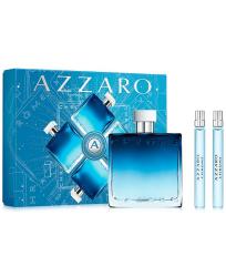 Gift/Set Azzaro Chrome 3 Pcs. Set: 3.4 Edt Spray 2. Perfume By Azzaro Loris For Men