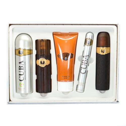 Gift/Set Gold Must Have 5 Pcs. 3.4 Fl Perfume By Cuba For Men