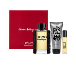Uomo By Salvatore Ferragamo 3 Pcs. Set: Perfume By For Sp 34