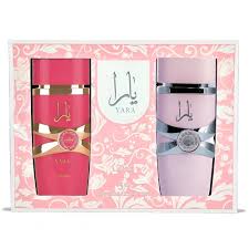 Lattafa Yara 5Th Anniversary Set : Yara 3.4 Edp + Yara Candy 3.4 Edp Women. Perfume By For Kid