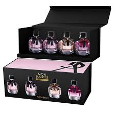 Ysl Mon Paris 4 Pcs Miniature Set Women : 7.5Ml Miniature Set:Mon Paris Edp + Mon Paris Edp + Mon Paris Lumiere Edt + Mon Paris For Women. Perfume By For Women