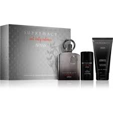 Gift/Set Afnan Supremacy Not Only Intense 3 Pcs. 3.4 Edp + 2.5 Deo+ 3.4 S.Gel -- U.A.E. For Men. Designer:Afna Perfume By Afnan For Men
