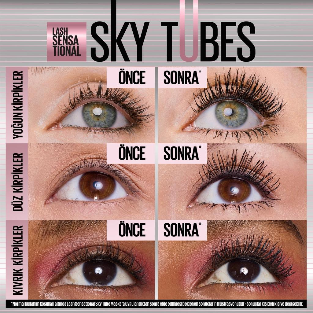 Maybelline New York Lash Sensational Sky Tubes Tubing Mascara 6ml