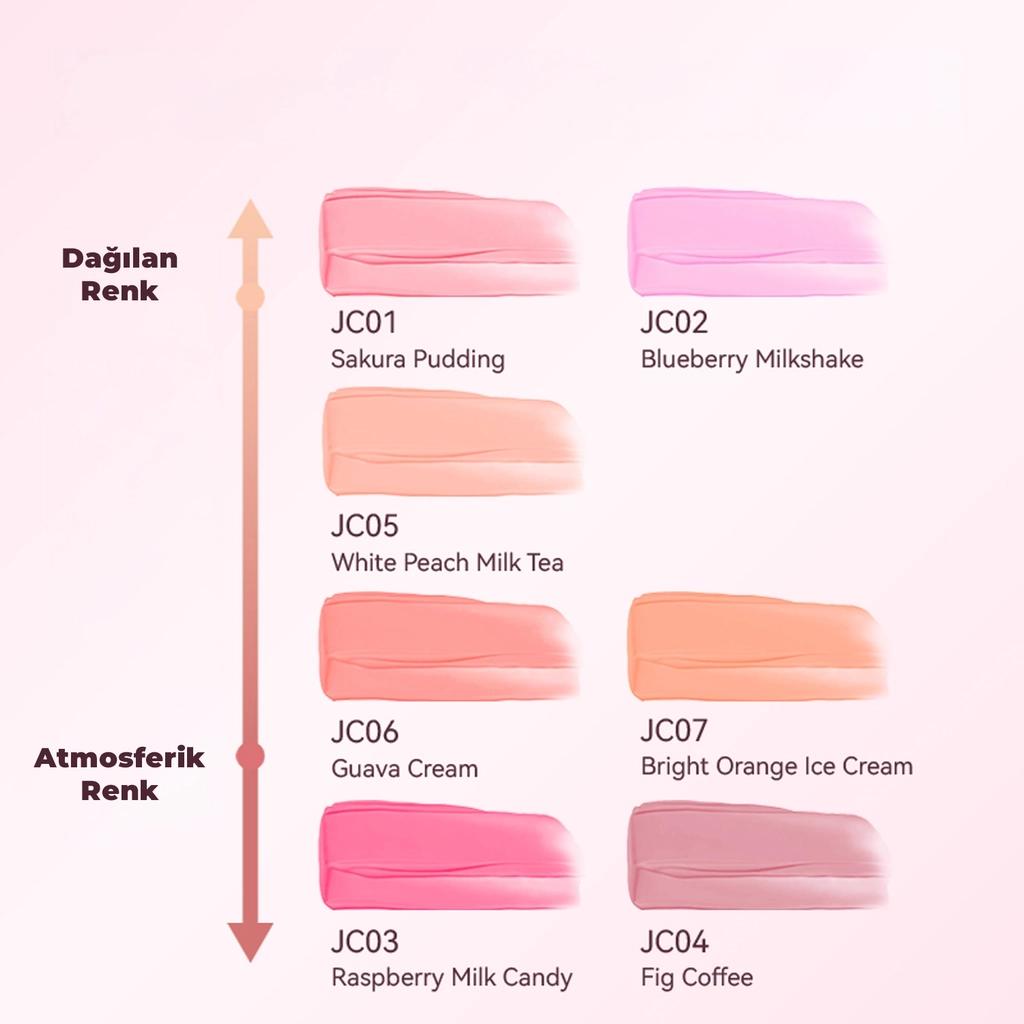 AZTK Liquid Blush Jelly Effect JC05 White Peach Milk Tea