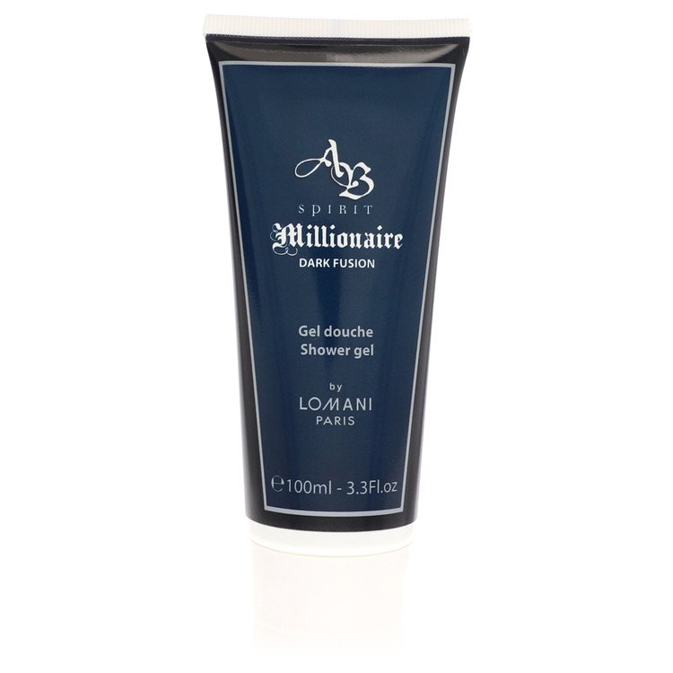 Spirit Millionaire Dark Fusion by Lomani Shower Gel 3.3 oz for Men