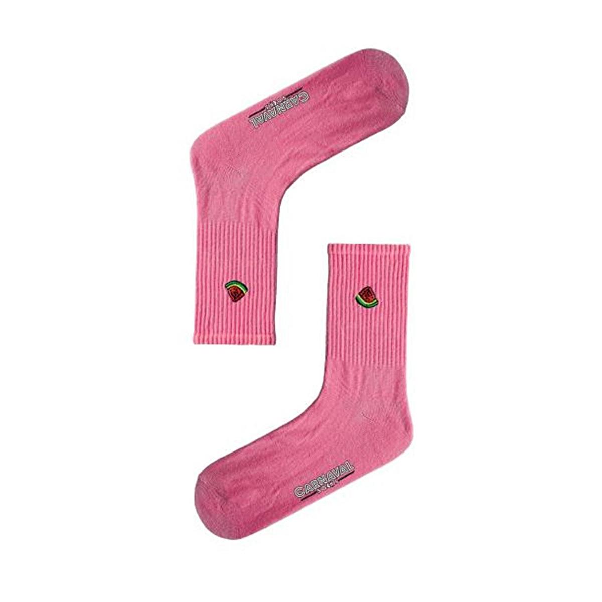 Carnaval Socks - 5 Pairs of Comfortable Fruit Design Cotton Socks for Casual Wear