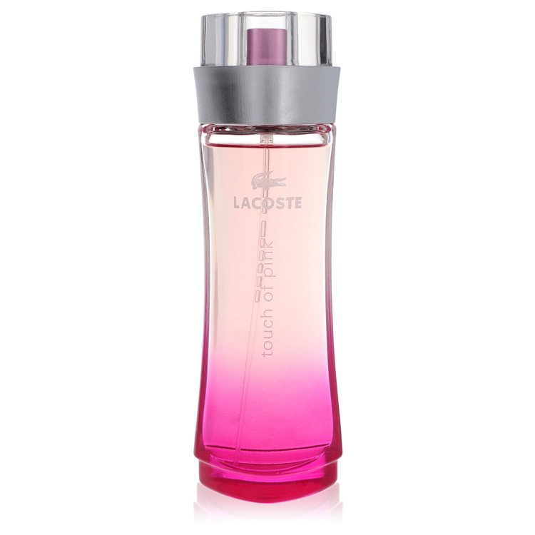 Touch of Pink by Lacoste Eau De Toilette Spray (unboxed) 3 oz for Women