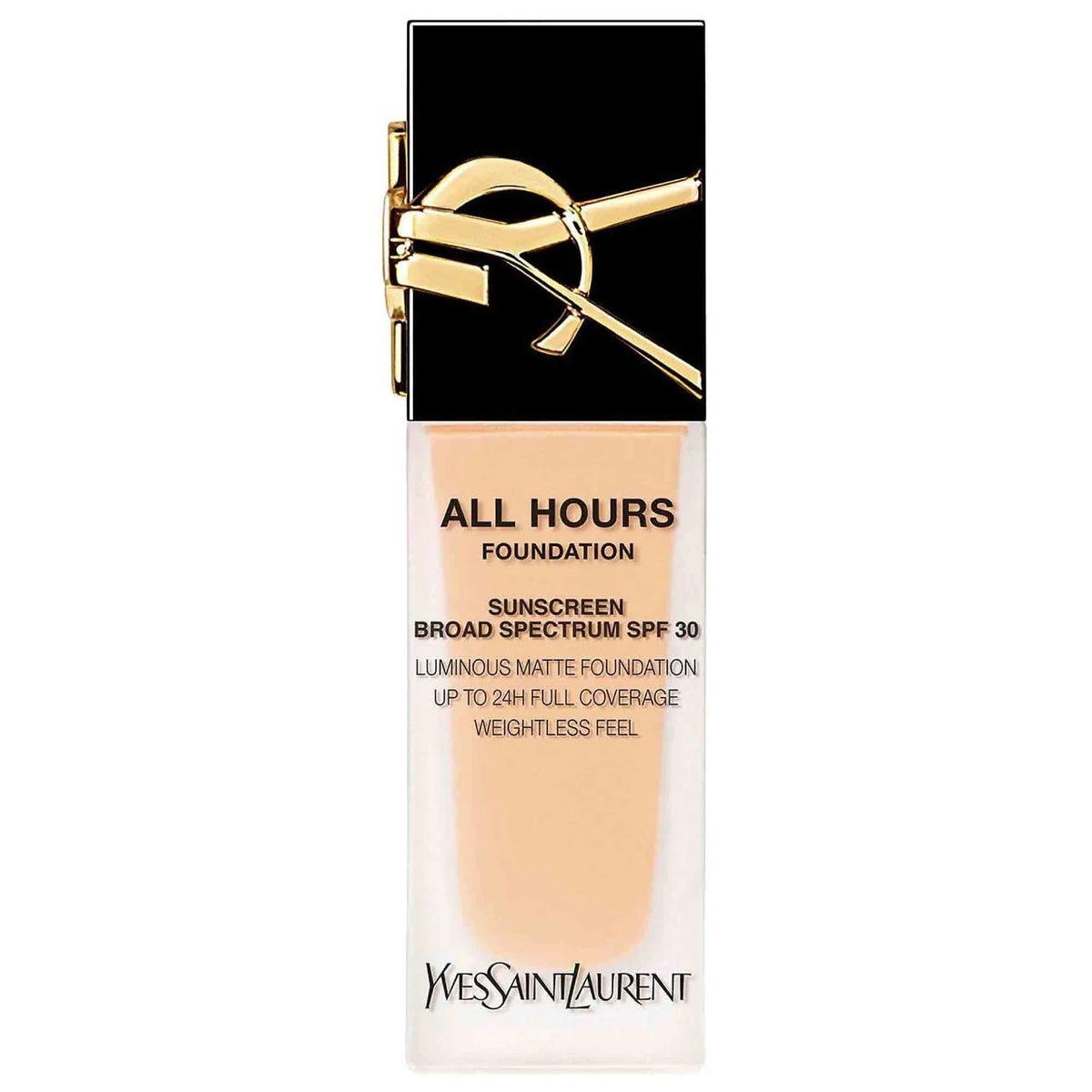 All Hours - Longwear Liquid Foundation with Hyaluronic Acid & SPF 30 for Flawless Matte Finish