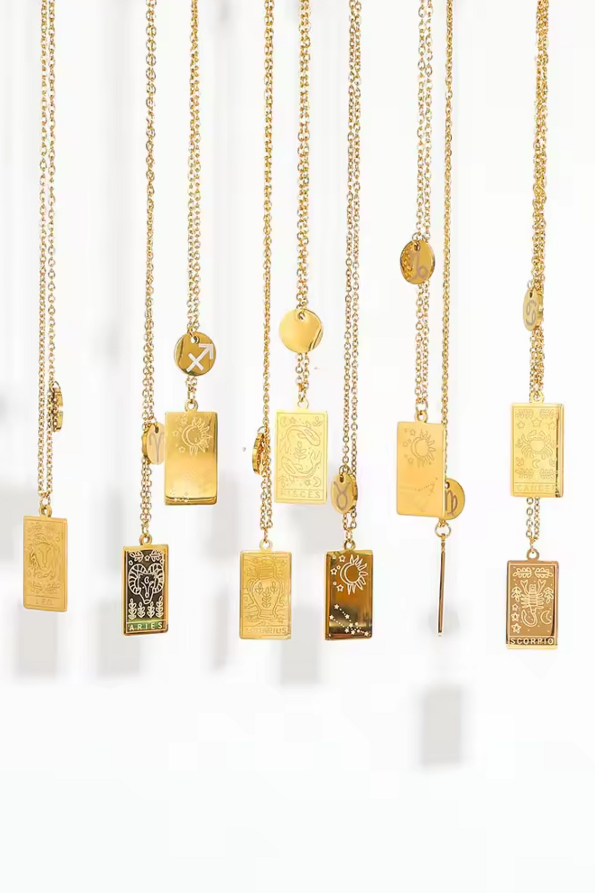 Zodiac Pendant Necklace
