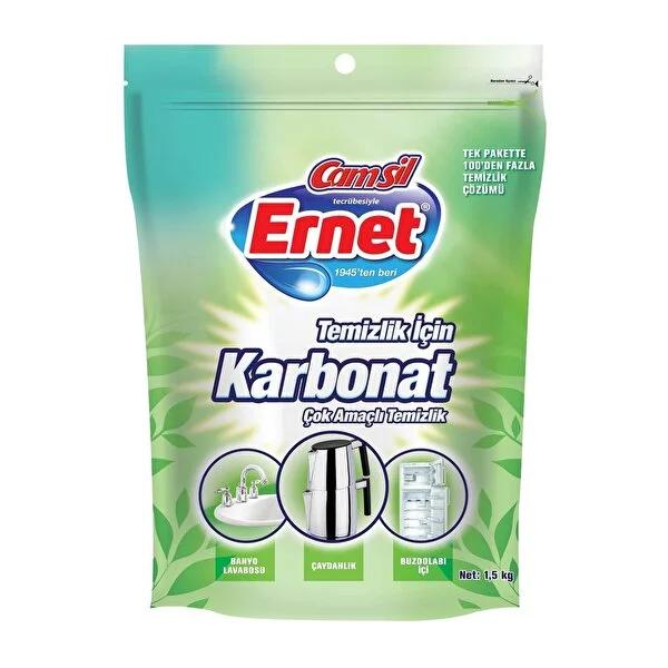 Ernet Cleaning Baking Soda 3.3 lbs: Natural Limescale Remover, Stainless Steel Polish, Whitening Booster, & Household Odor Eliminator