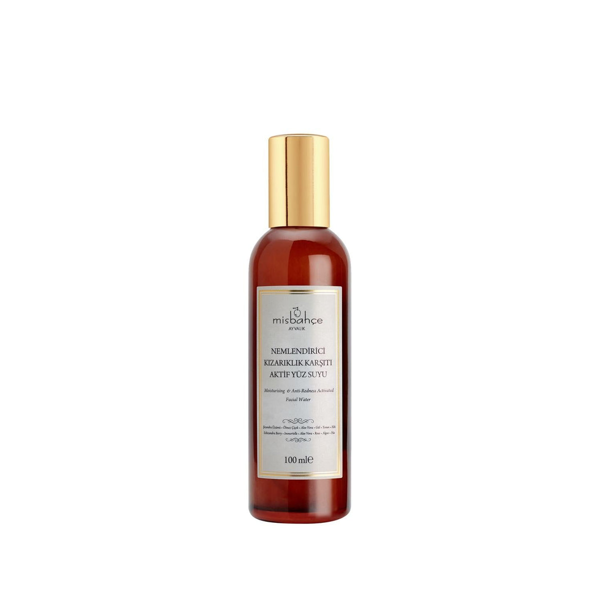 Misbahçe Ayvalık Face Toner - Natural Skincare, Moisturizing & Anti-redness Toner for Sensitive Skin