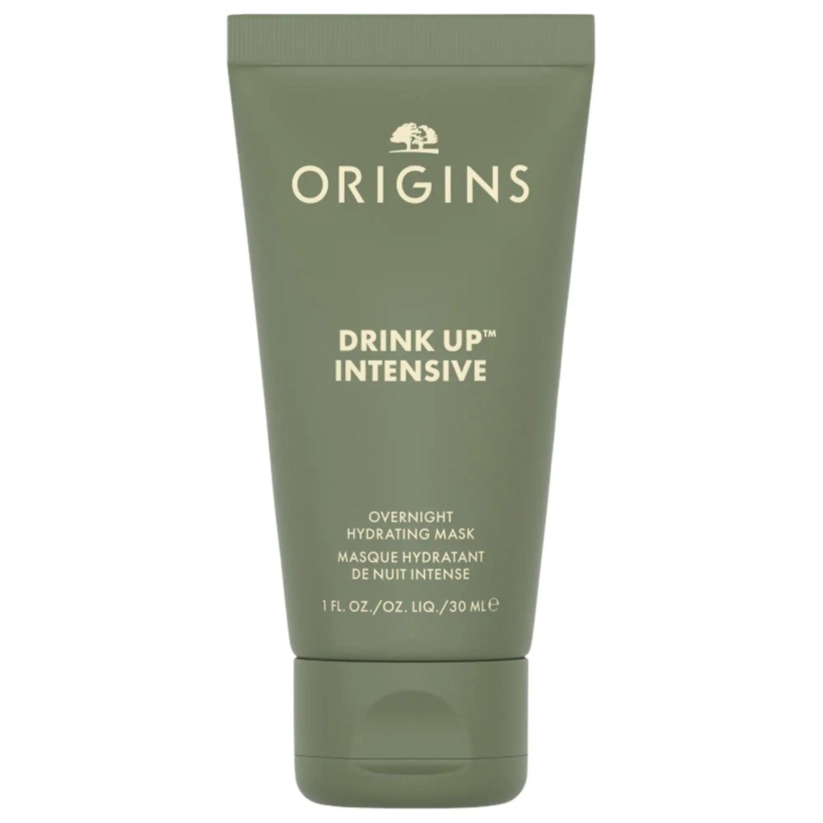 Mini Drink Upª Intensive Overnight Hydrating Mask with Avocado & Swiss Glacier Water - 72 Hours Hydration, Natural Skincare