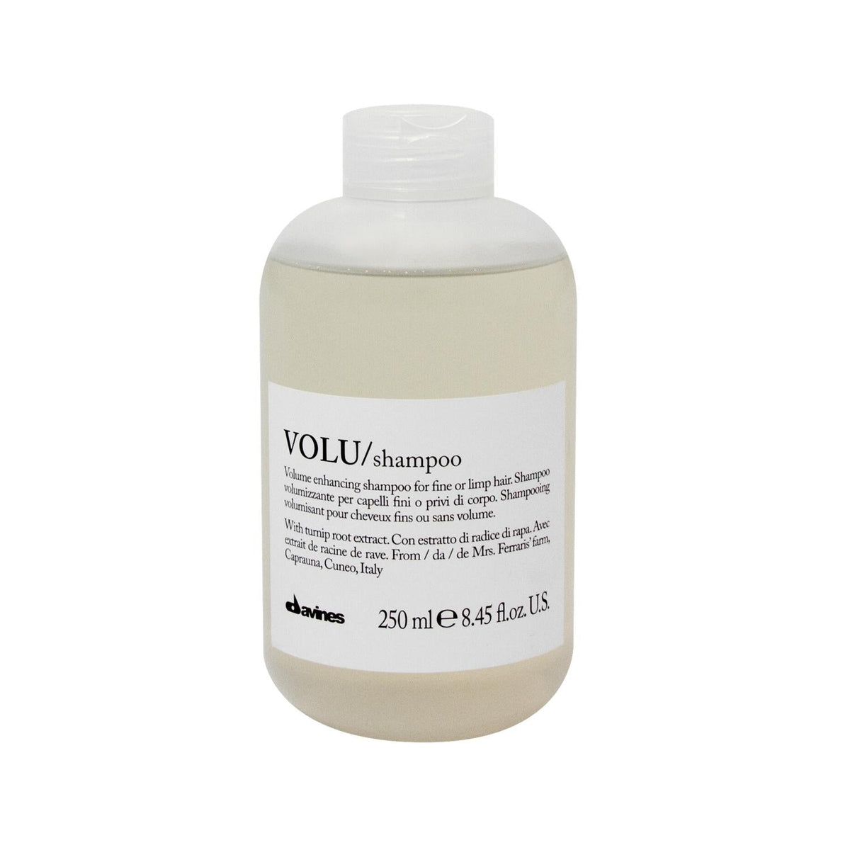 Davines Volumizing Shampoo 250ml - Adds Body & Texture to Fine Hair