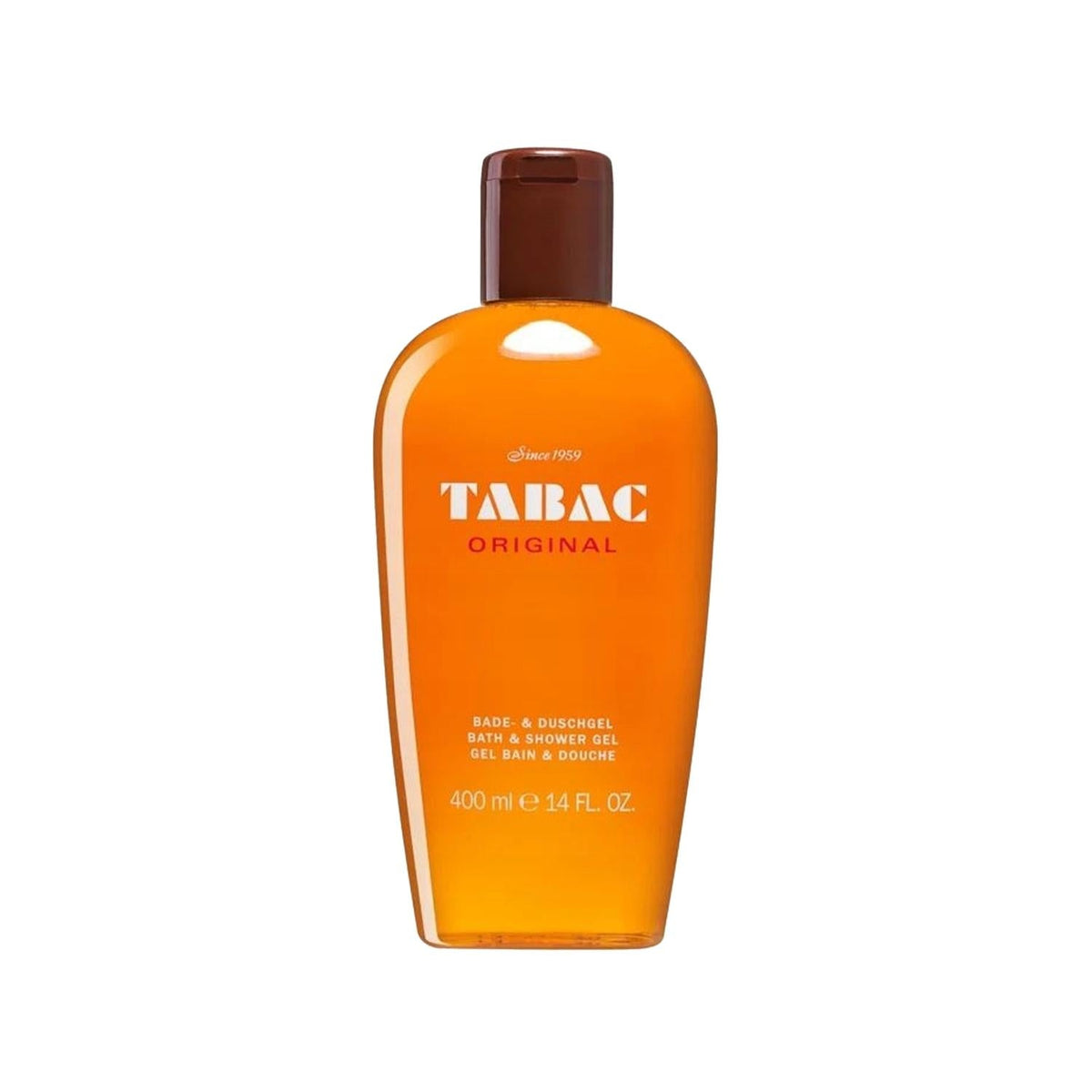 Tabac Original Bath And Shower Gel - 400ml Gentle Body Wash for Daily Hygiene