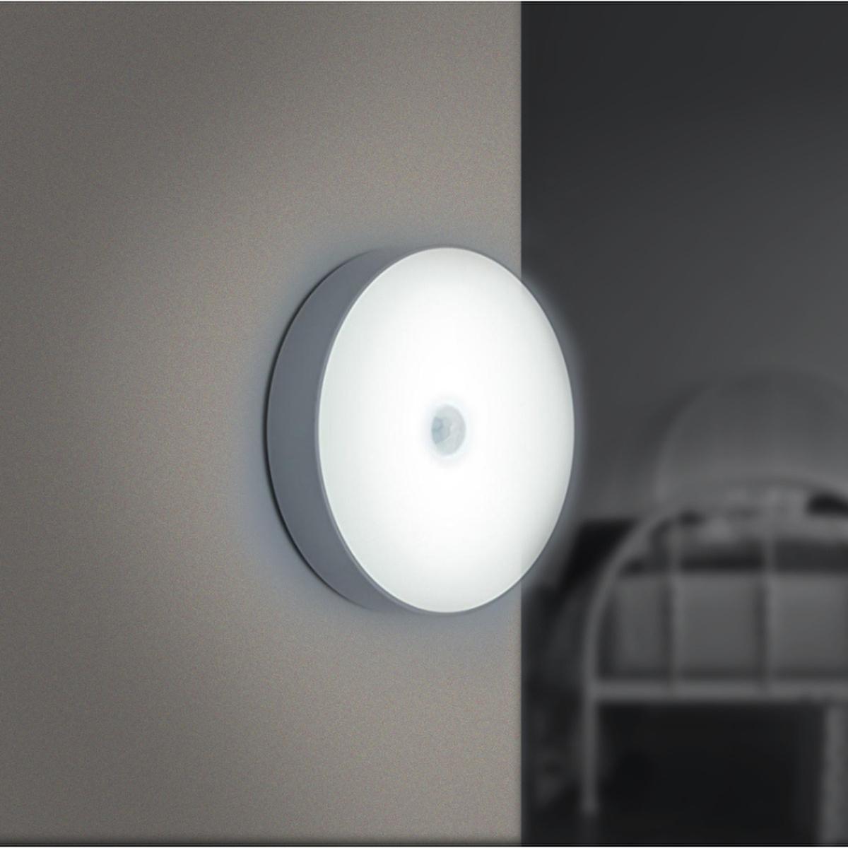 Petrix USB Rechargeable Motion Sensor Night Light - Automatic LED Lighting for Closets, Corridors, and Stairways