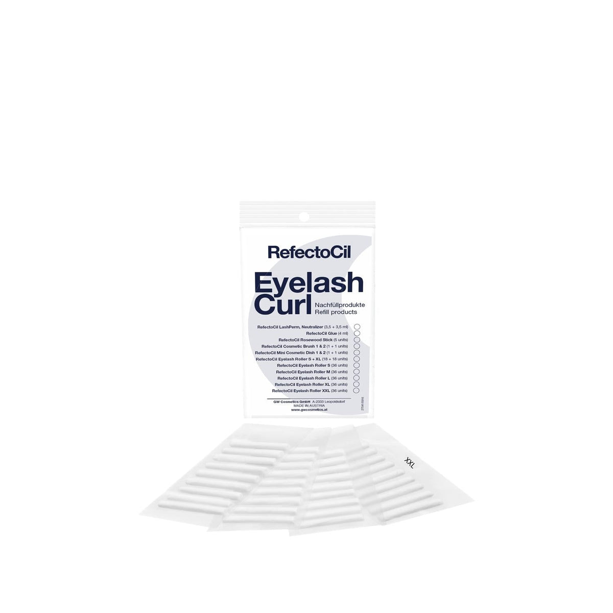 RefectoCil XXLarge Eyelash Roller - Professional Eyelash Curling Tool for Beauty Treatments (36 Pack)