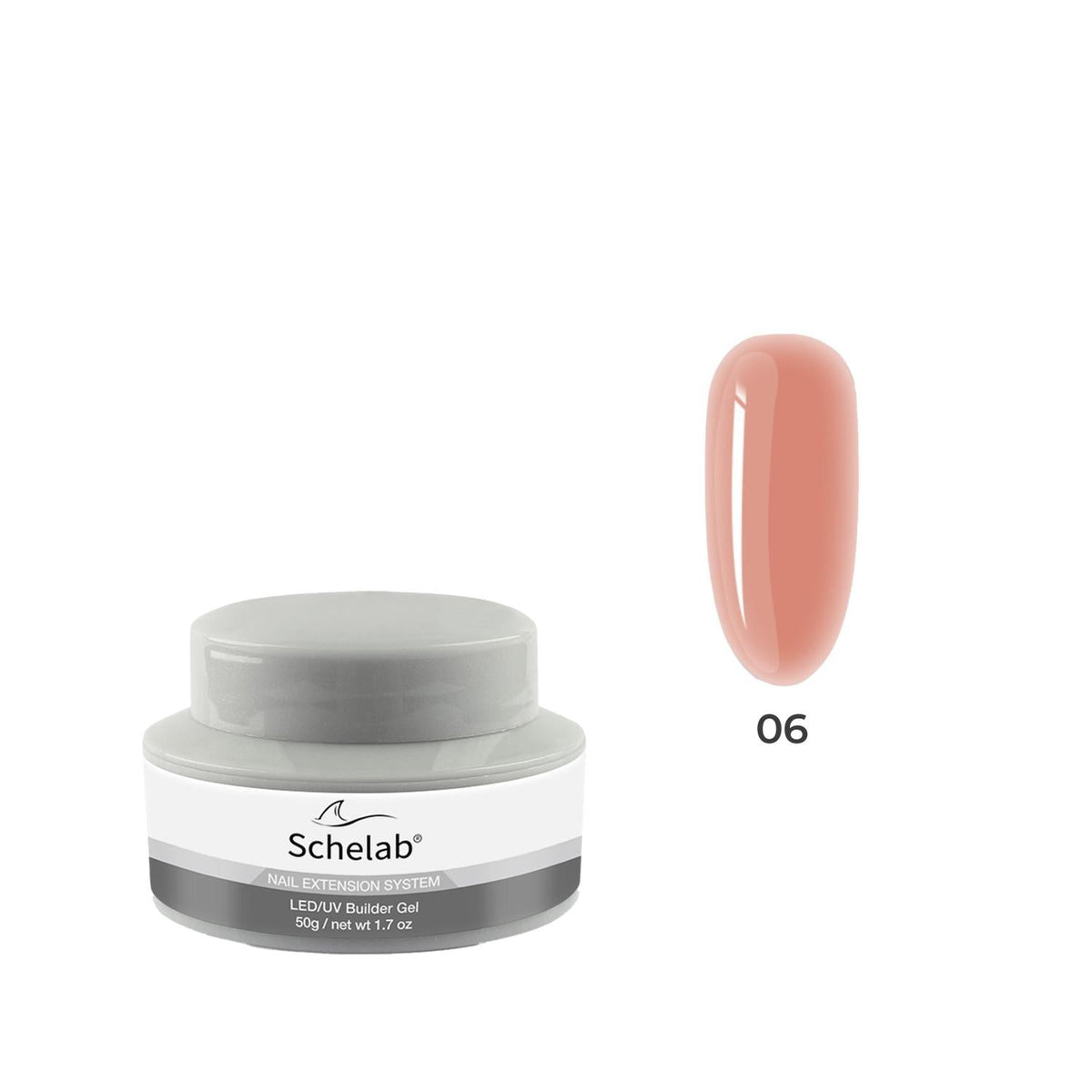 Schelab Nail Builder Gel 006 - Professional Nail Enhancement & Strengthening Solution