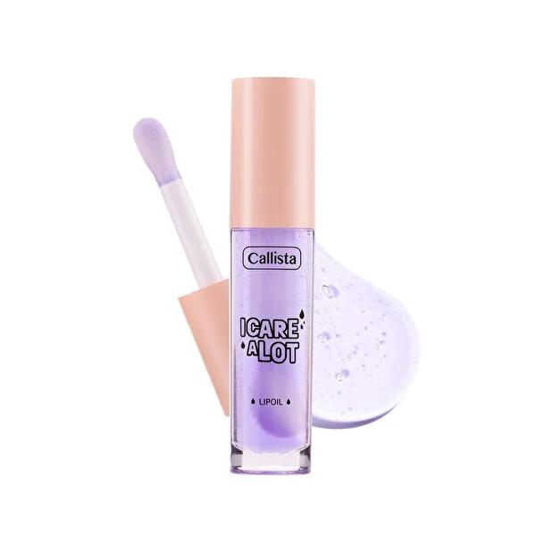 Callista I Care a Lot Berry Lip Oil - Moisturizing, Non-Sticky, 4ml