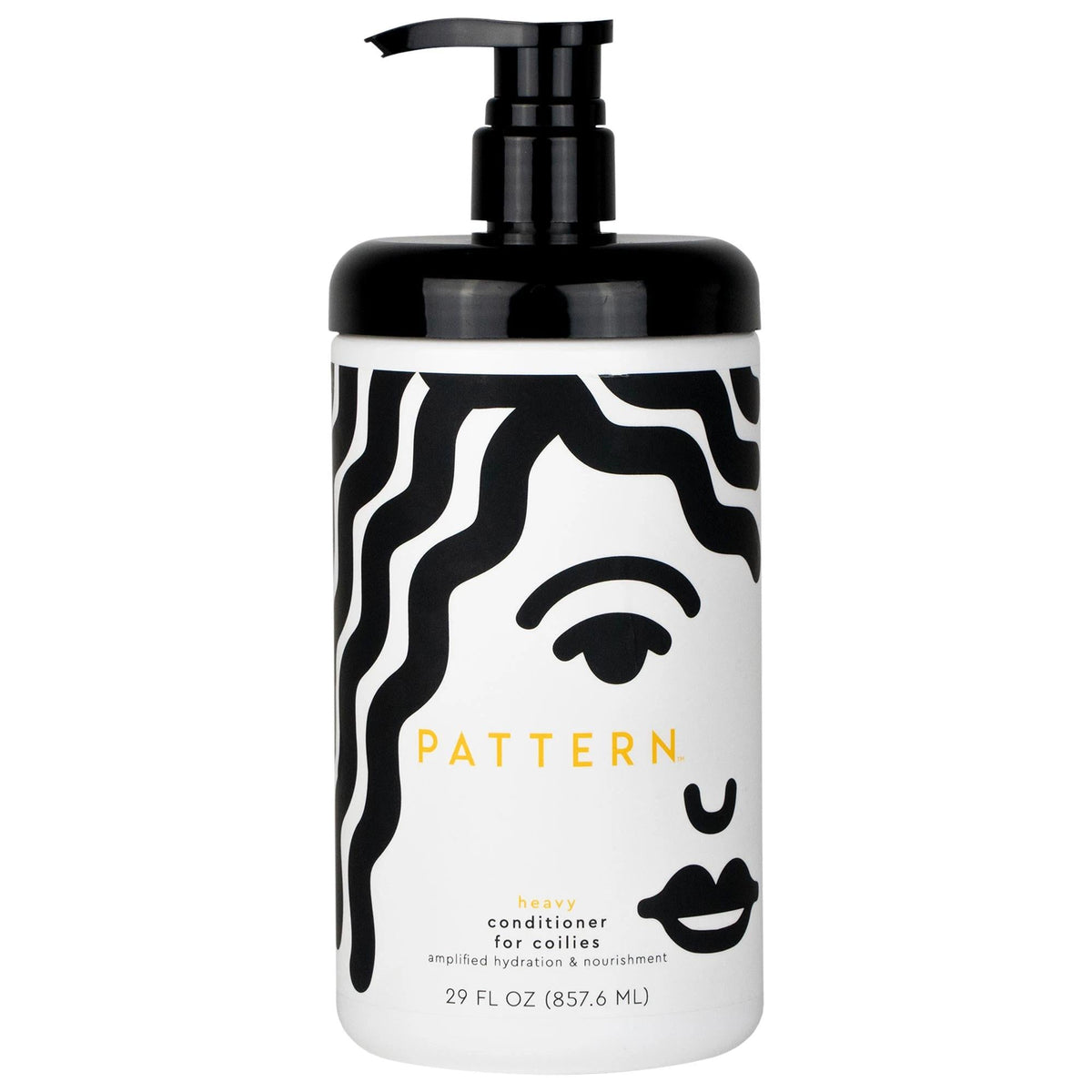 Pattern Heavy Conditioner for Coily, Curly, and Wavy Hair - Hydrating, Curl-Enhancing, Clean Beauty