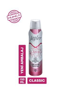 Jagler Classic Women's Deodorant - 150ml - Long Lasting Odor Protection, Refreshing Feminine Fragrance