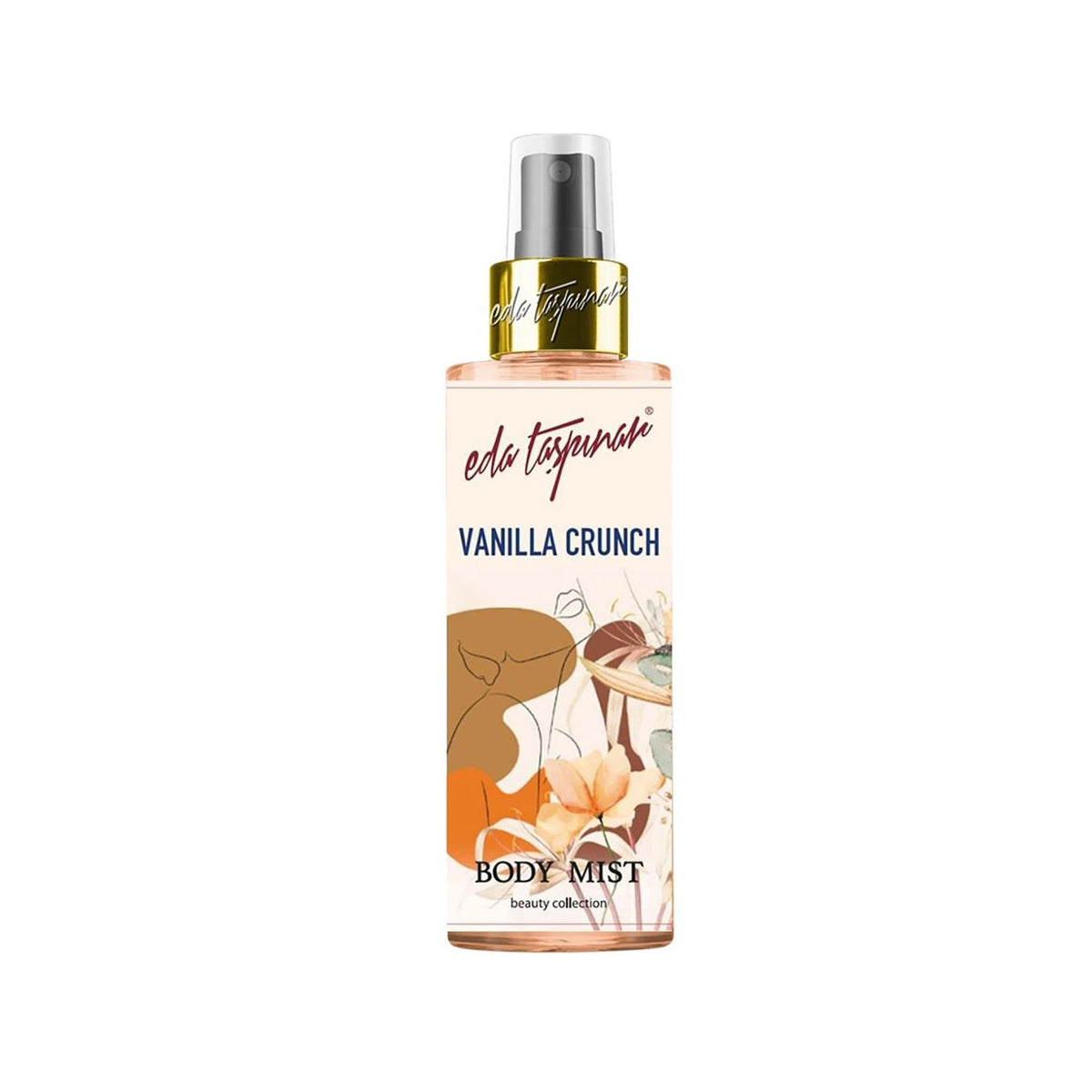Eda Ta_põnar Vanilla Crunch Body Mist 200ml - Fragrant, Refreshing, and Generous 6.76 fl oz Spray for Personal Grooming