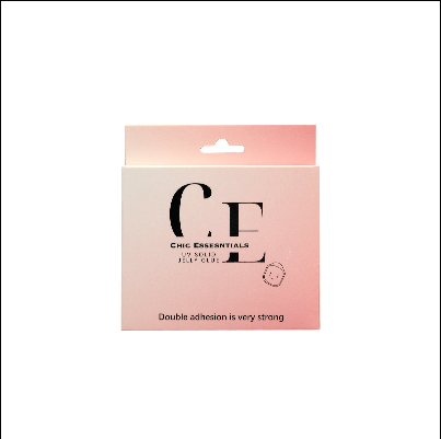 Chic Essentials UV Solid Jelly Glue Tabs – Adhérence Forte 10 pièces