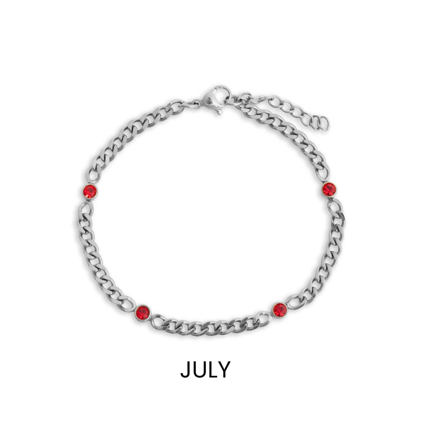 Bracelet de naissance en acier inoxydable