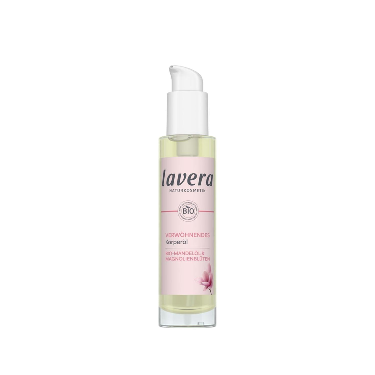Lavera Indulgent Body Oil 100ml: Natural Moisturizing Oil for Dry Skin | Luxurious VŸcut Ya_õ for Soft, Smooth Skin