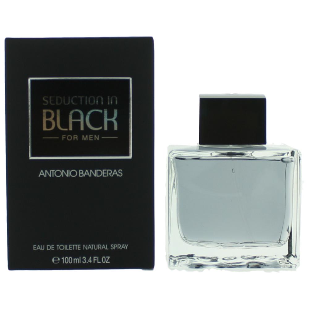 Seduction in Black, 3.4 oz EDT Spray for Men