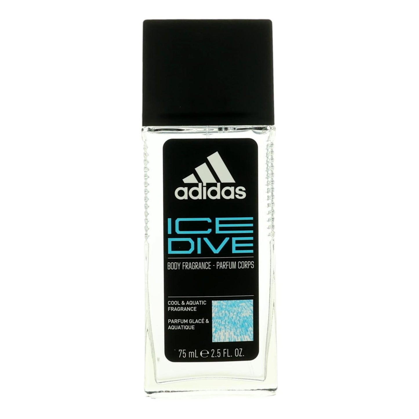 Adidas Ice Dive, 2.5 oz Body Fragrance Spray for Men