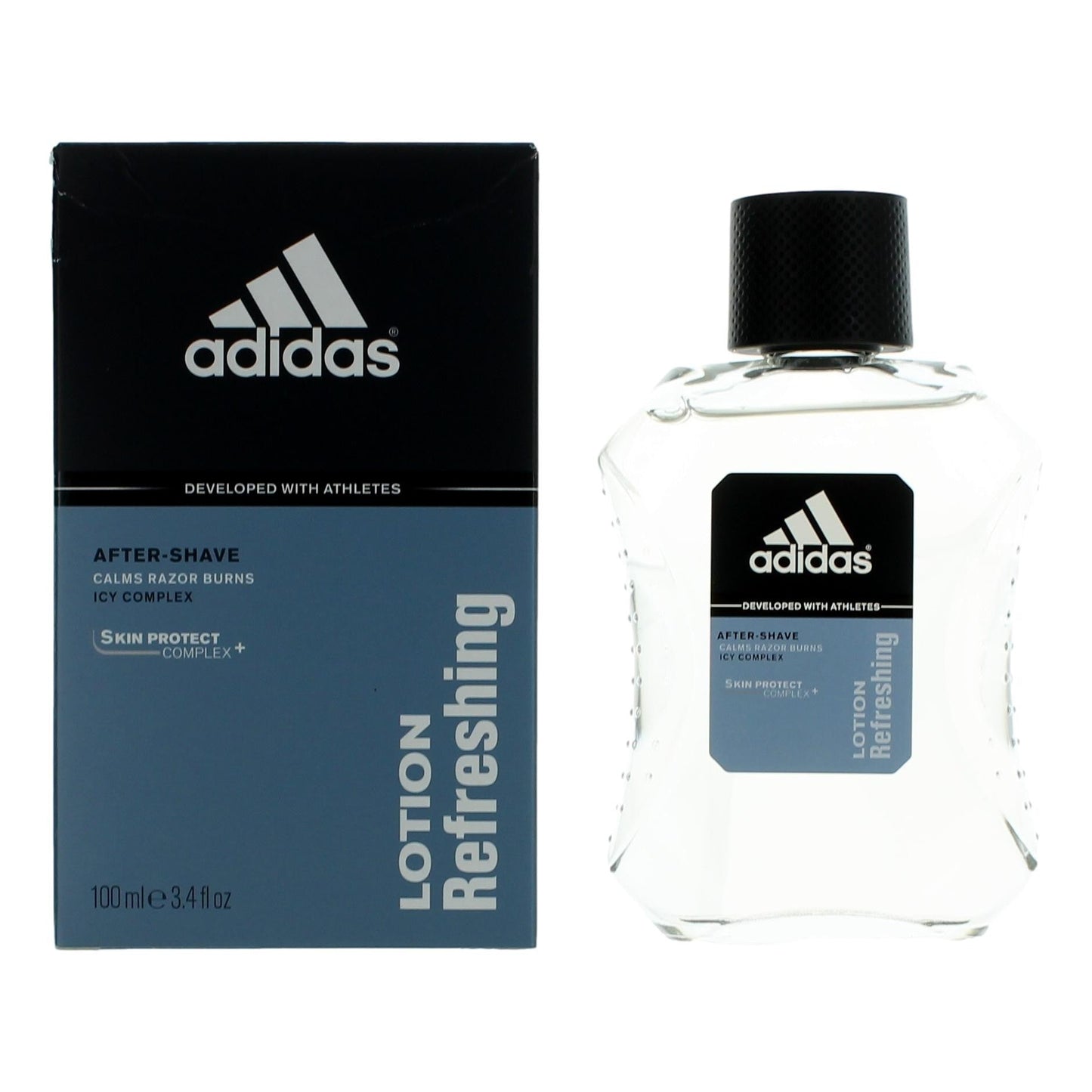 Adidas Refreshing, 3.4 oz After Shave Lotion for Men
