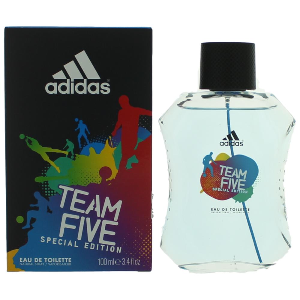 Adidas Team Five, 3.4 oz EDT Spray for Men