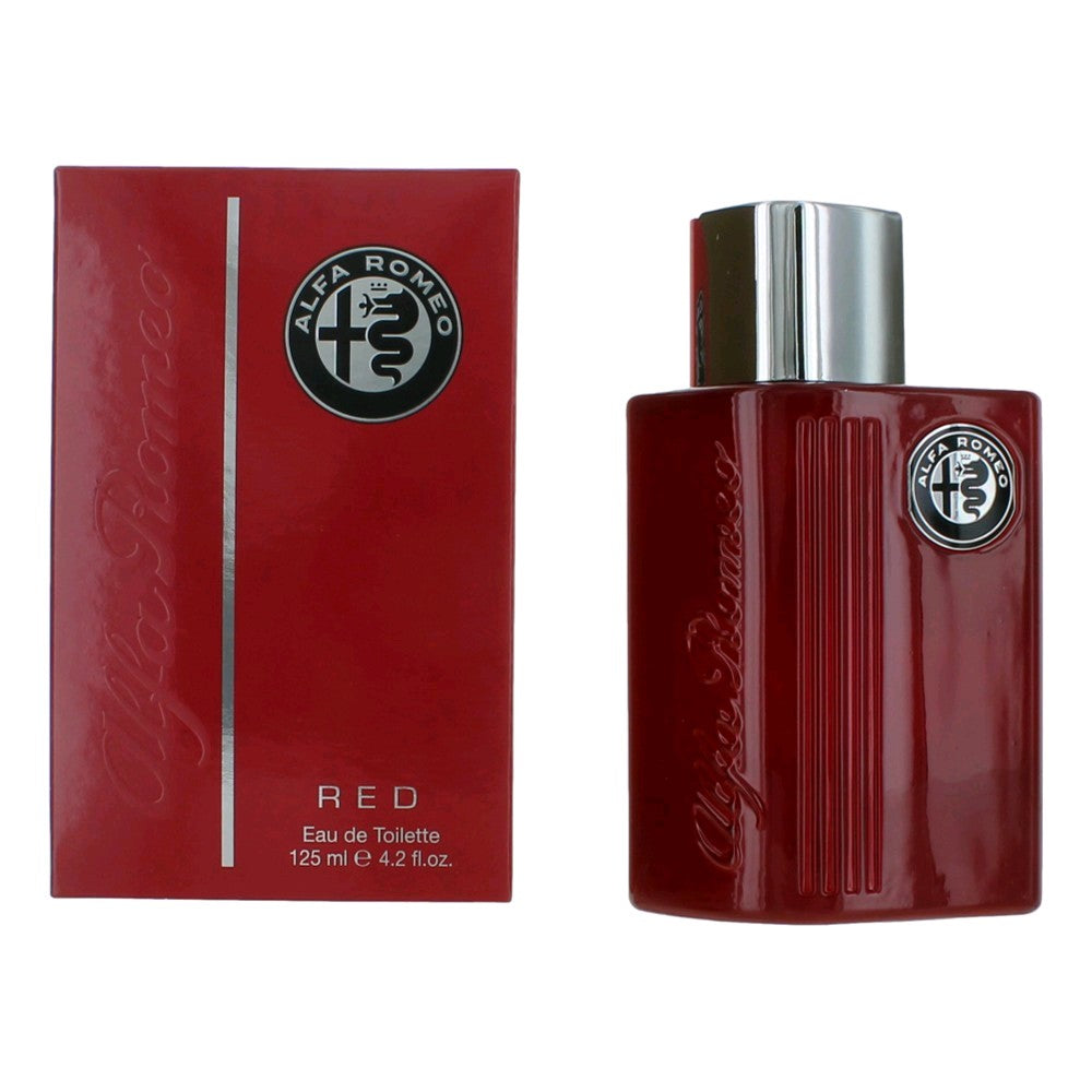 Alfa Romeo Red, 4.2 oz EDT Spray for Men
