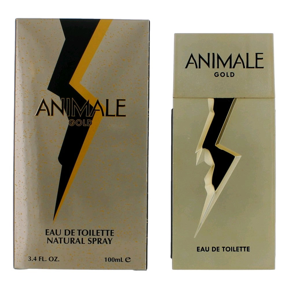 Animale Gold, 3.4 oz EDT Spray for Men