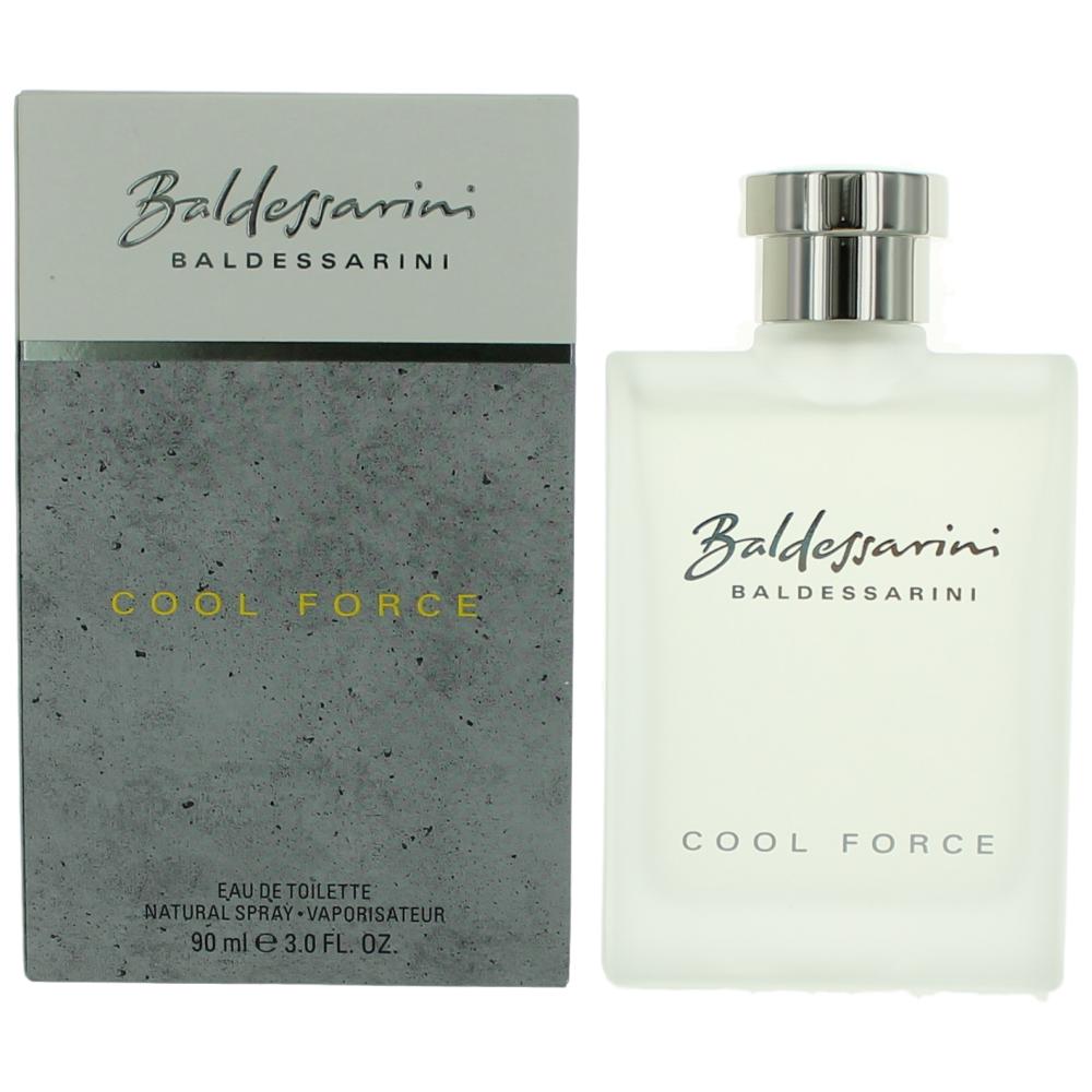 Baldessarini Cool Force, 3 oz EDT Spray for Men