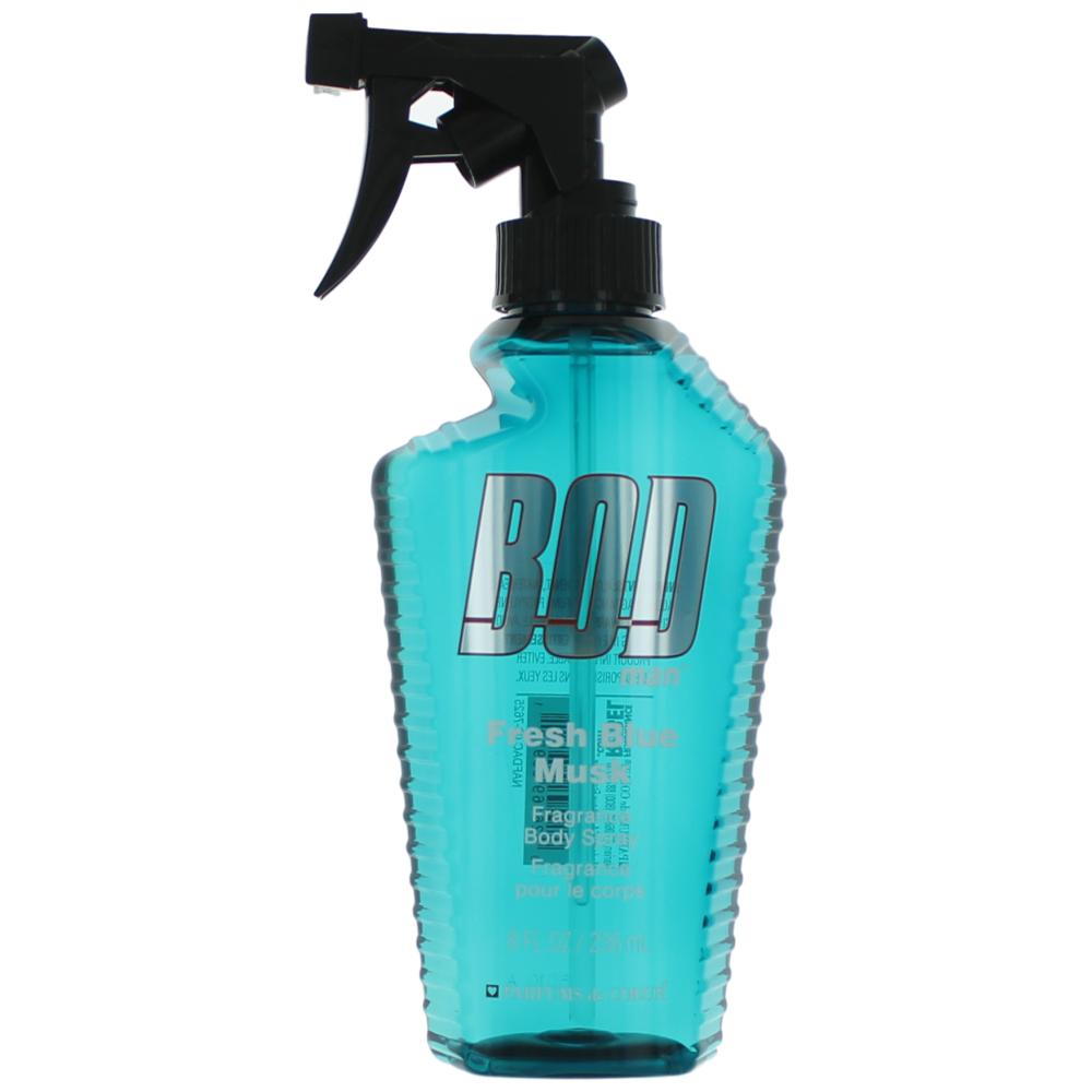 Bod Man Fresh Blue Musk, 8oz Fragrance Body Spray men