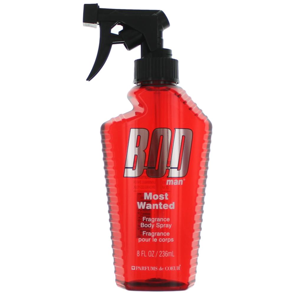 Bod Man Most Wanted, 8 oz Frgrance Body Spray men