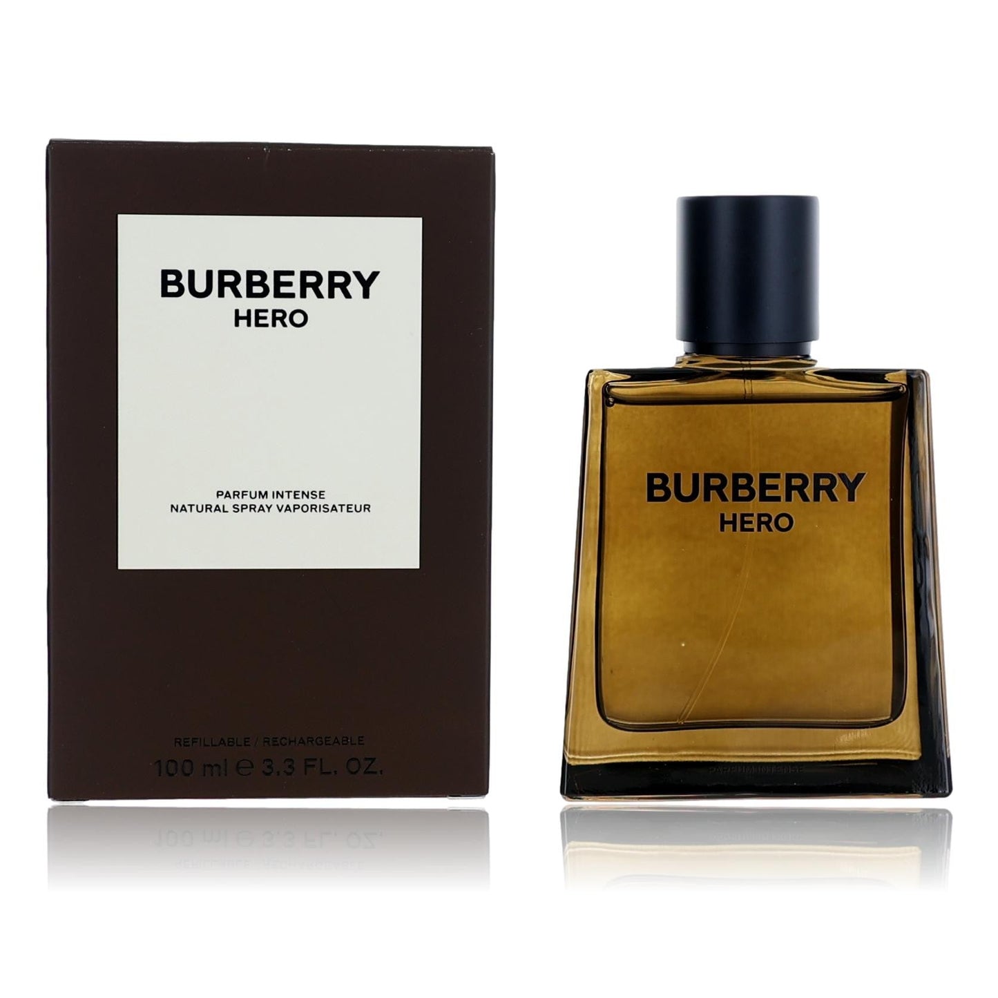 Burberry Hero, 3.3 oz Parfum Intense Spray for Men
