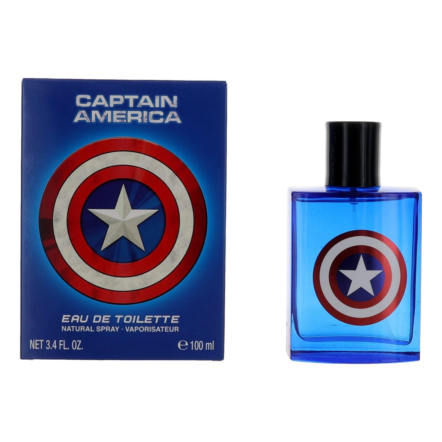 Captain America, 3.4 oz EDT Spray for Men