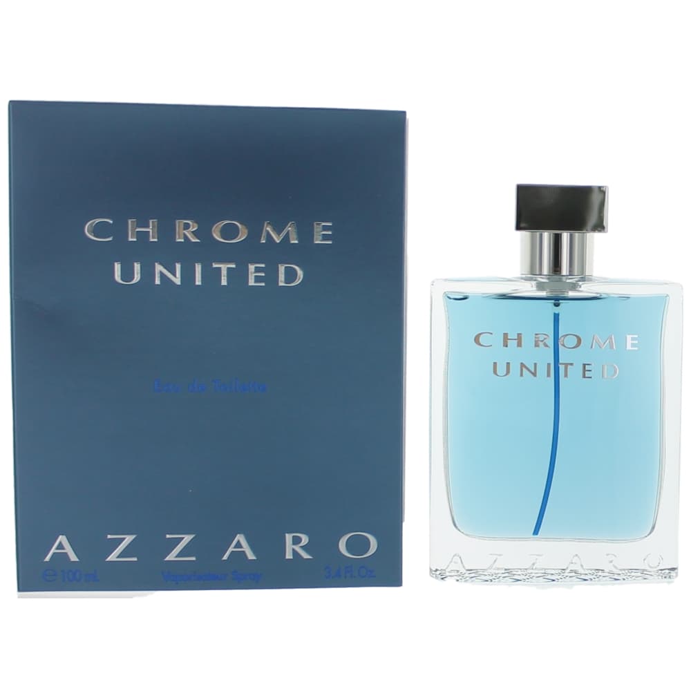 Chrome United, 3.4 oz EDT Spray for Men