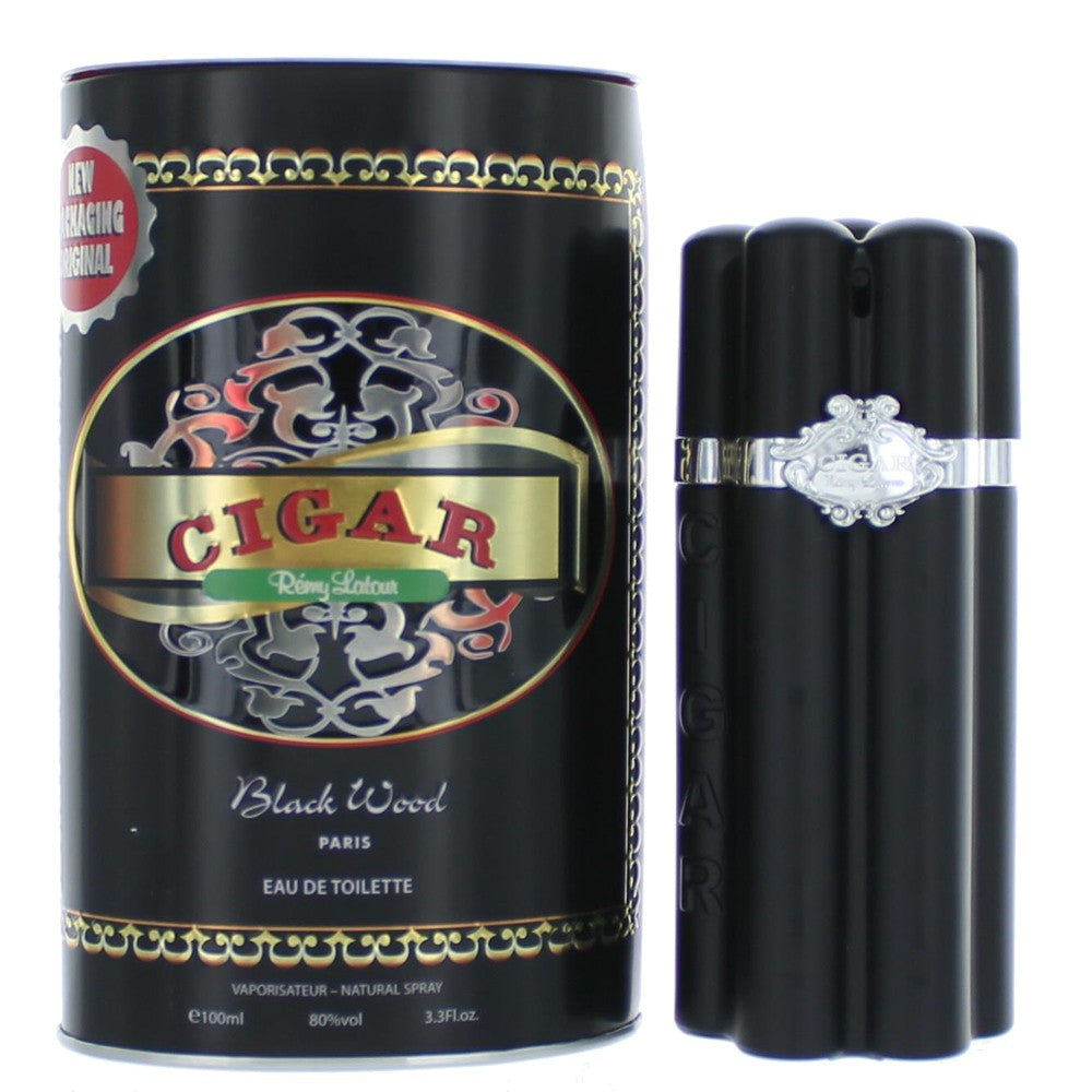 Cigar Black Wood, 3.3 oz EDT Spray for Men
